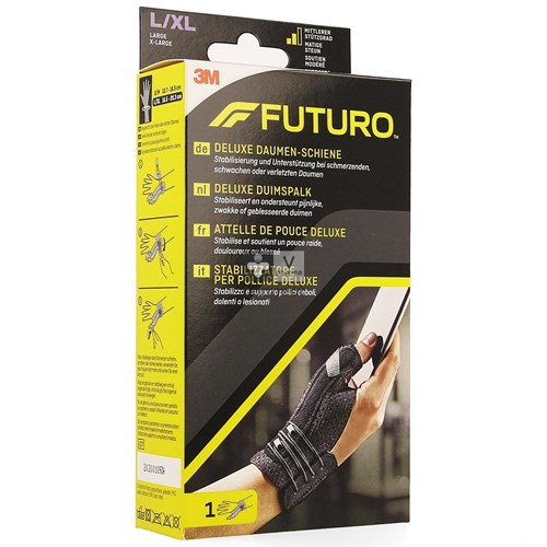 Futuro Deluxe Duimspalk 45844, Zwart Large/extra Large