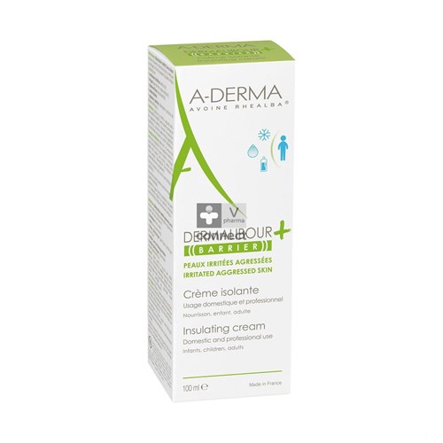 Aderma Dermalibour+ Crème Barrière Isolante 100 ml