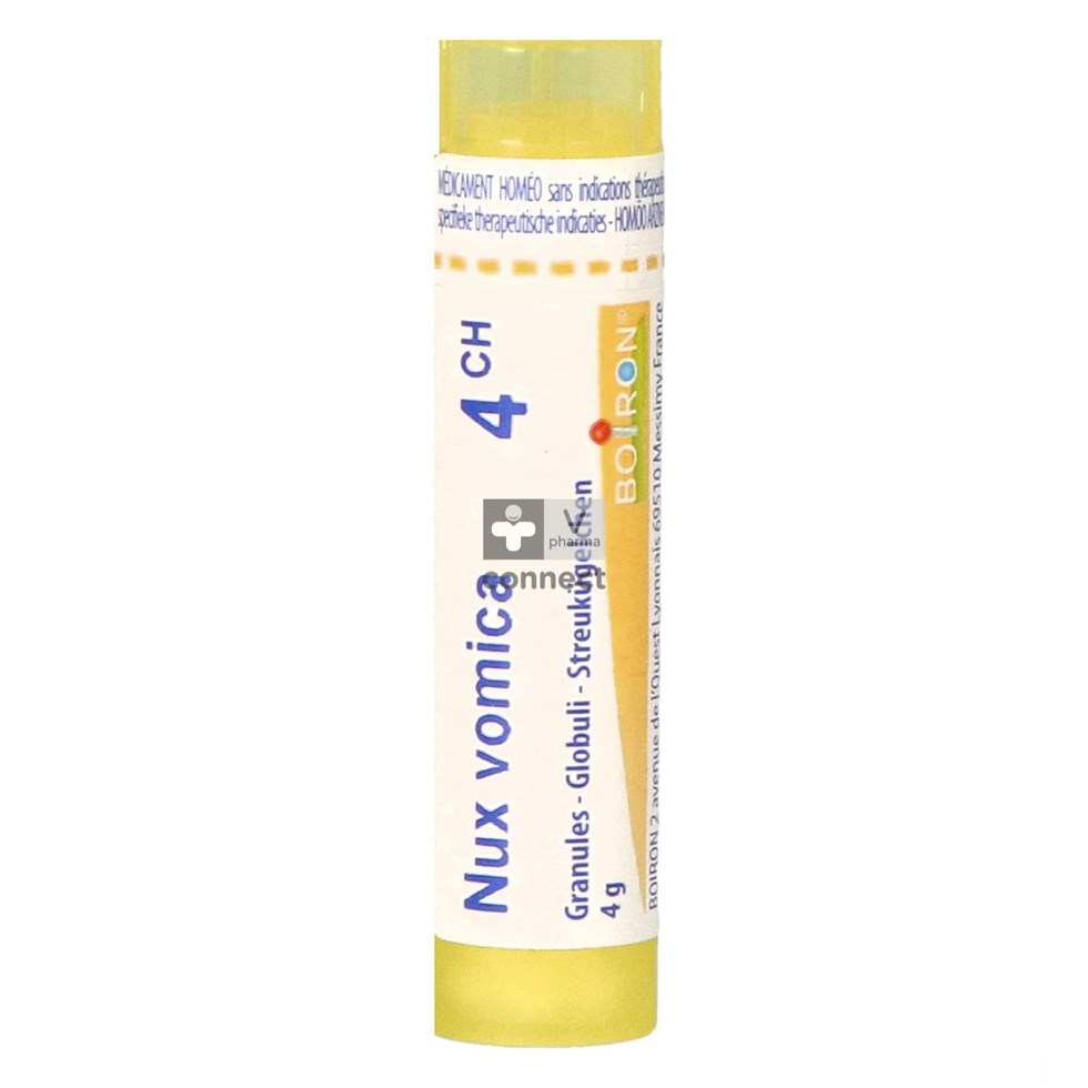 Nux Vomica 4ch Gr 4g Boiron