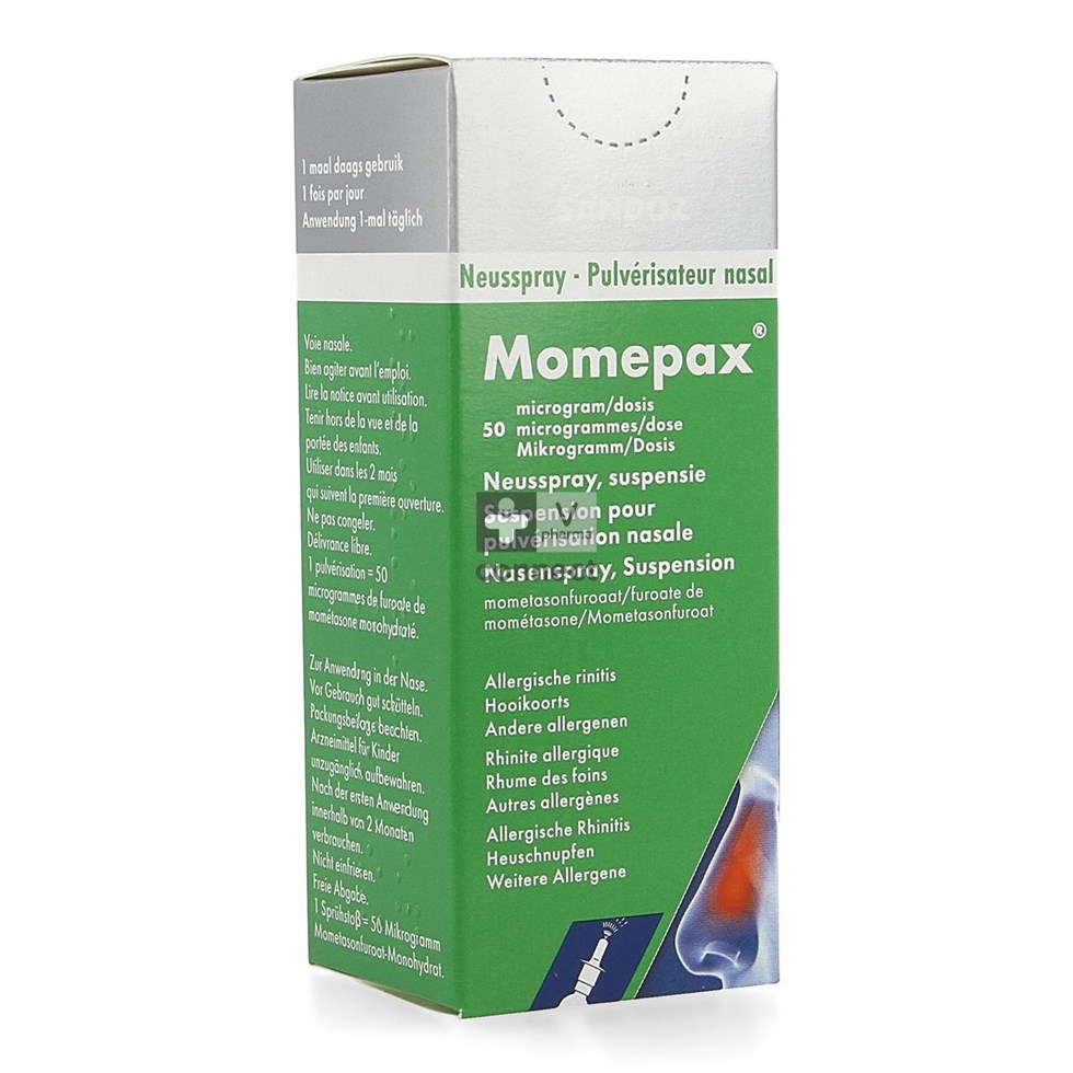 Momepax 50mcg Neusspray 1x140 Dosissen