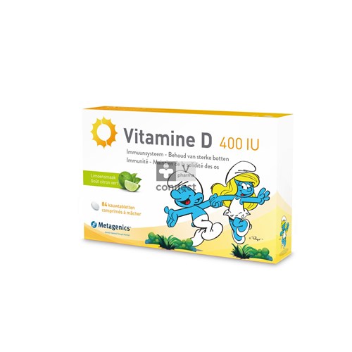 Vitamine D 400iu Tabl 84 Metagenics