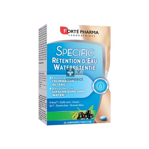 Forte Pharma Specific Retension Eau 2 x 28 Comprimés Promo