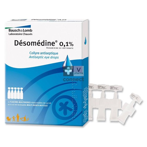 Desomedine 0,1 % Collyre 10x0,6ml