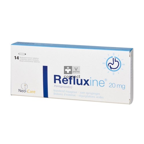 Refluxine Control 20mg Maagsapresist Comp 14x20mg