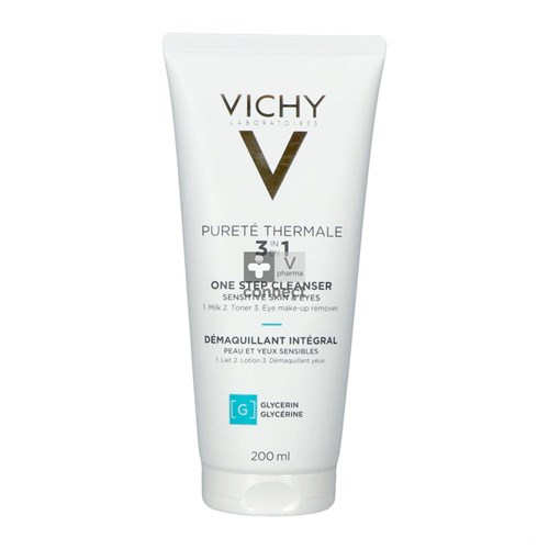 Vichy Pt 3in1 Makeup Verwijder.huid&ogen Gev.200ml