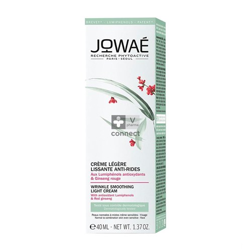 Jowae Crème Légère Lissante Anti-Rides 40 ml