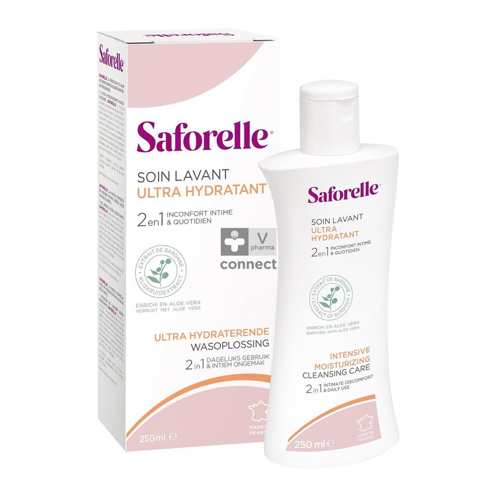 Saforelle ULTRA HYDRATERENDE WASVERZORGING 250ml