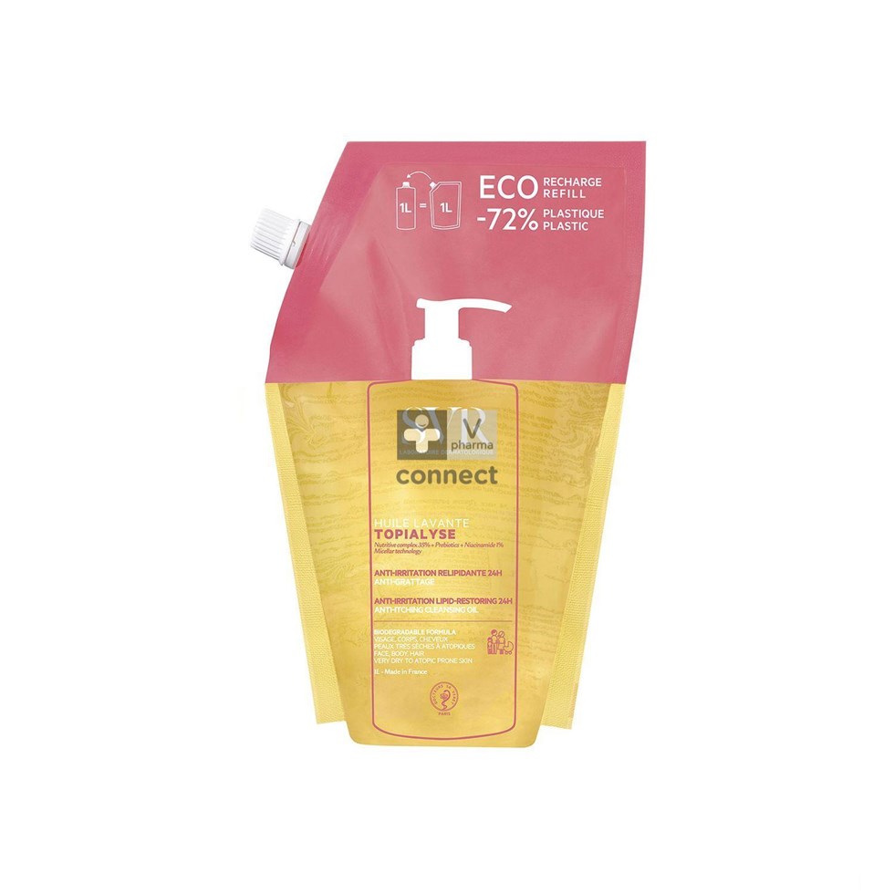 Svr Topialyse Huile Lavant Eco Recharge Fl 1l