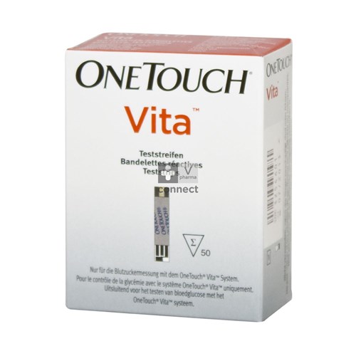 One Touch Vita 50 Bandelettes Réactives