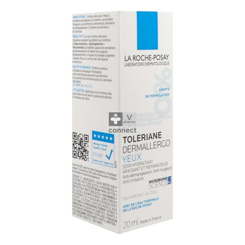 Lrp Toleriane Dermallergo Ogen 20ml