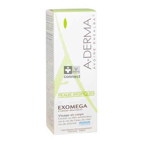 Aderma Exomega Barriere Creme Z/paraben Tube 100ml