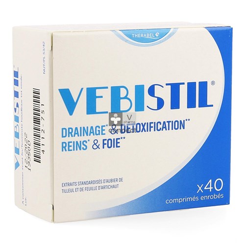 Vebistil 40 Comprimés