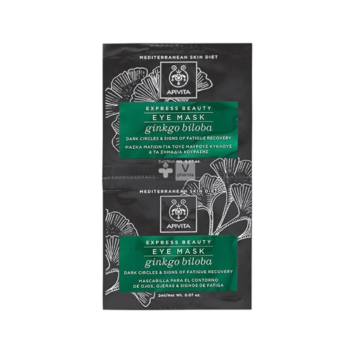 Apivita Beauty Express Masque Yeux Gingko