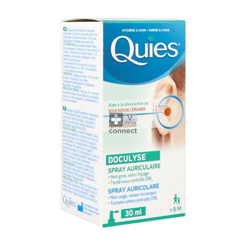 Quies Doculyse Cerumen Spray 30 ml