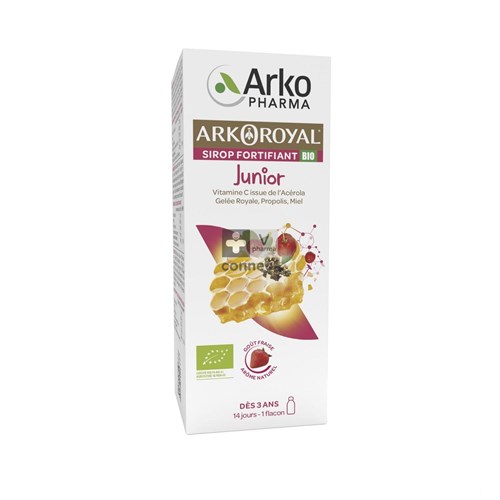 Arkoroyal Versterkende Siroop Junior Bio Fl 140ml