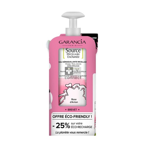 Garancia Source Micel. Roze Fl 400ml + Rech. 400ml