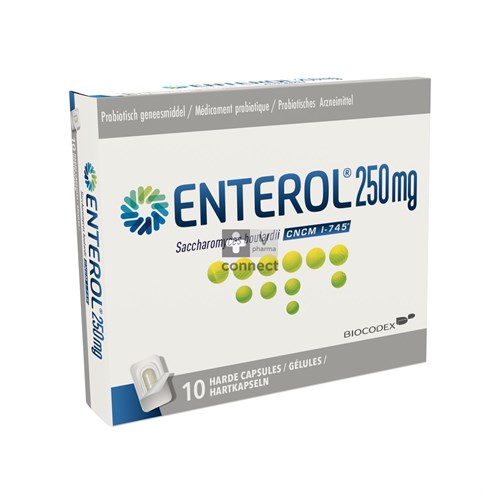 Enterol 250mg Caps Harde Dur S/blister 10x250mg