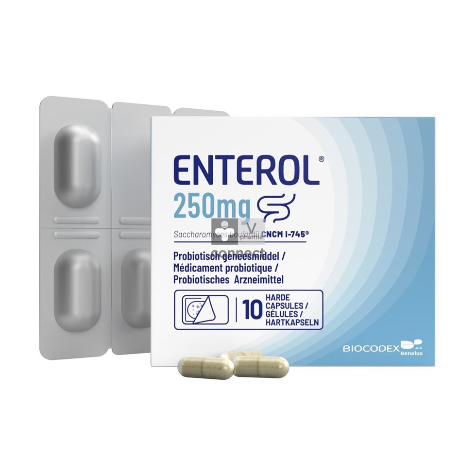 Enterol 250 Mg 10 Capsules Blister