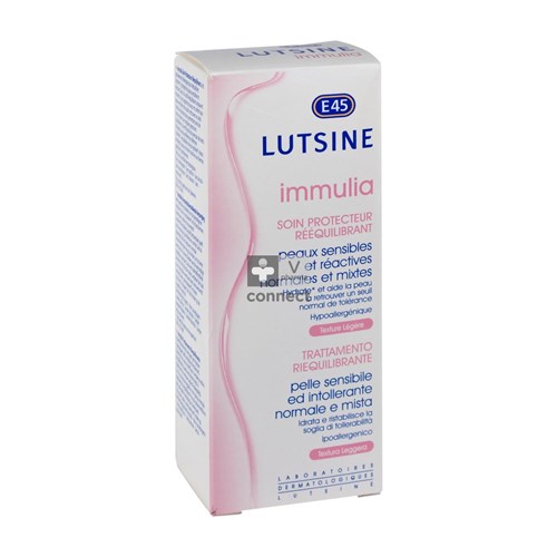 Lutsine Immulia Soin Peaux Sensibles Mixtes 40 ml