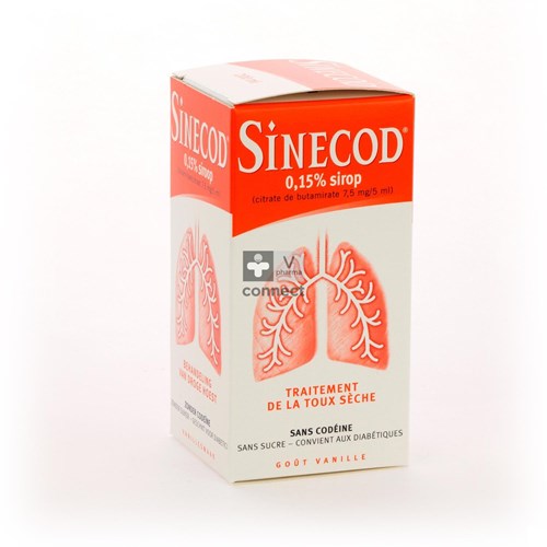 Sinecod 0,15% Siroop 200ml