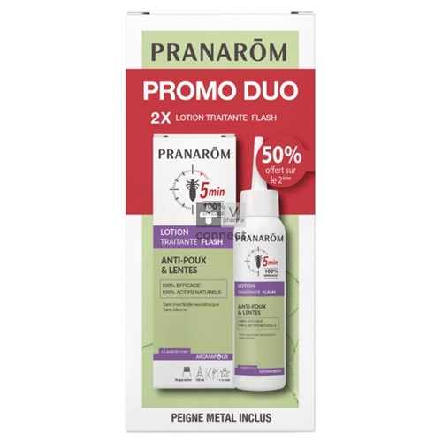 Pranarom Aromapoux Snelle Lotion Promo 2x100ml