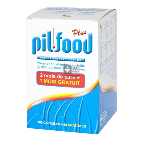 Pilfood Plus 180 Capsules + 90 Capsules Gratis