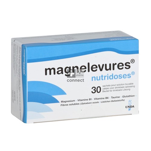 Magnelevures Nutridoses Poudre Pour Solution Buvable 30 Sachets