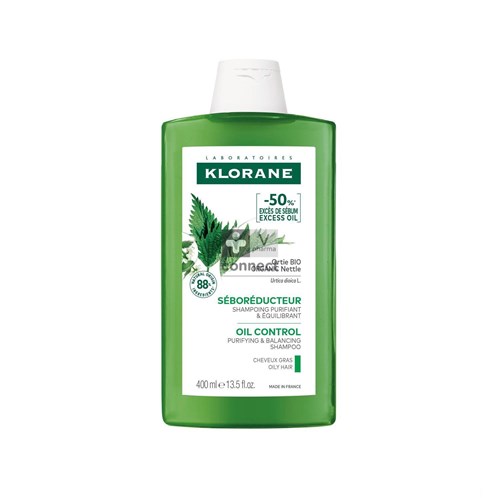 Klorane Shampooing Ortie Bio 400 ml