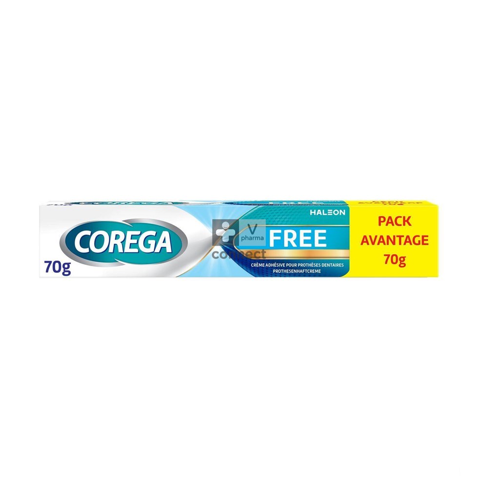 Corega Free Crème Adhésive 70 g