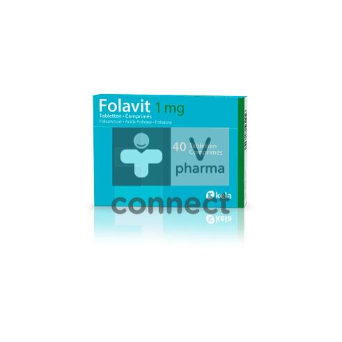 Folavit 40 Comprimés X 1 Mg