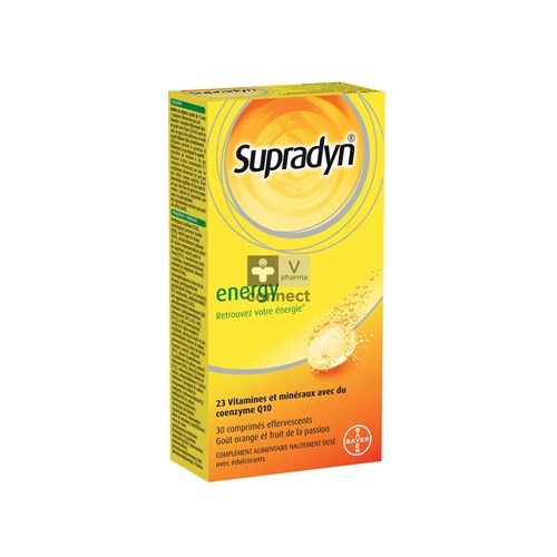 Supradyn Energy 30 Comprimés Effervescents