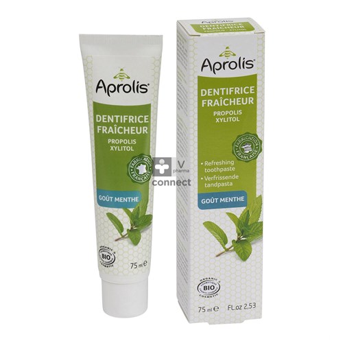 Aprolis Dentifrice Fraicheur Bio 75 ml