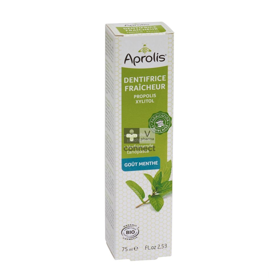Aprolis Dentifrice Fraicheur Bio 75 ml