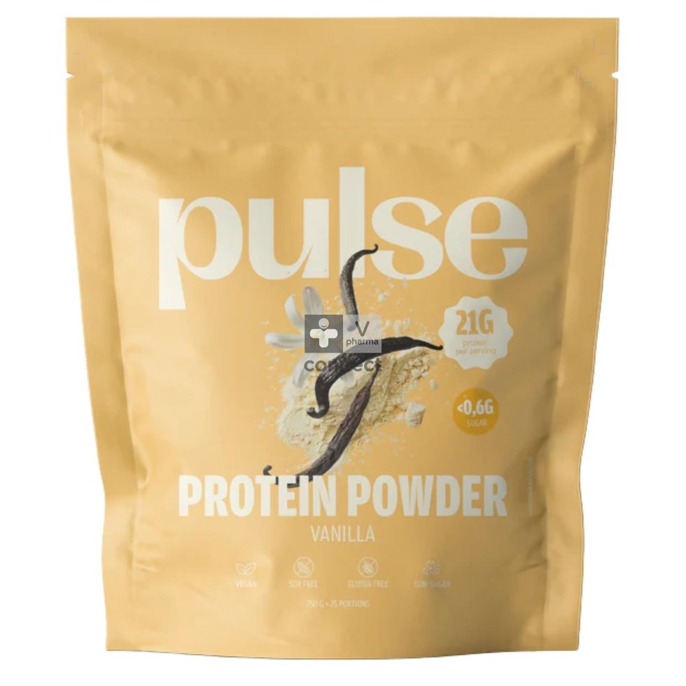 Pulse Protein Poudre Protéinée Vanille 750 gr