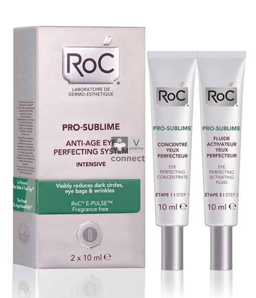 Roc Pro-sublime Oogcontour A/age Perfect. 2x10ml
