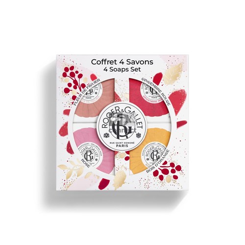 Roger&gallet Kerstset 4 Savons Bestsellers