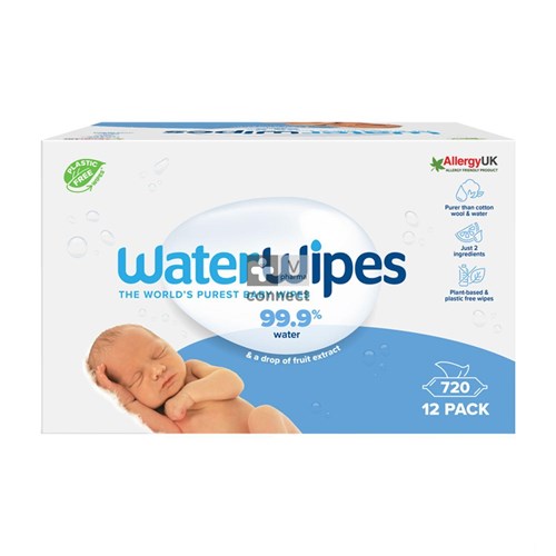 Waterwipes Bio Lingettes 720 pièces