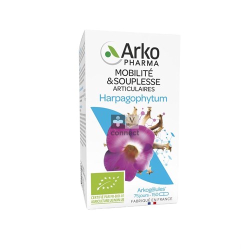 Arko Gelules Harpagophytoml Bio 150 Gelules