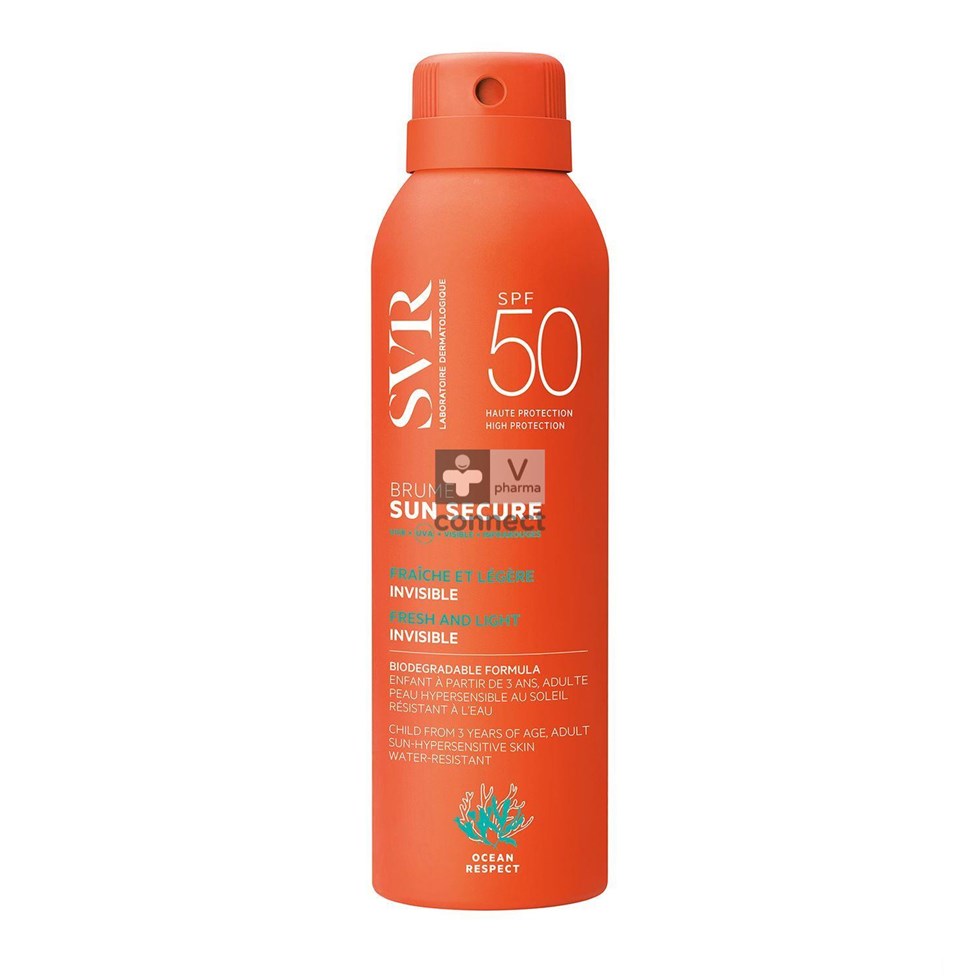 SVR Sun Secure Brume Ip50+ 200 ml