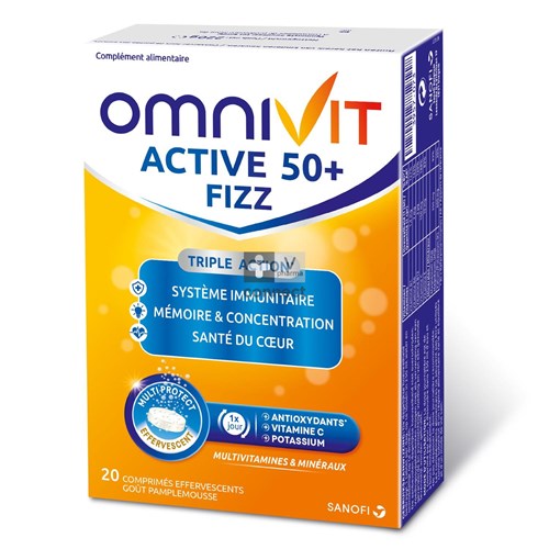 Omnivit Active 50+ Caps 30