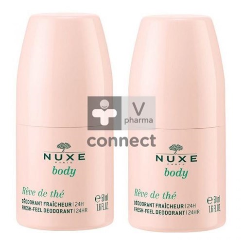 Nuxe Reve De The Deodorant Fraicheur 2X50 ml