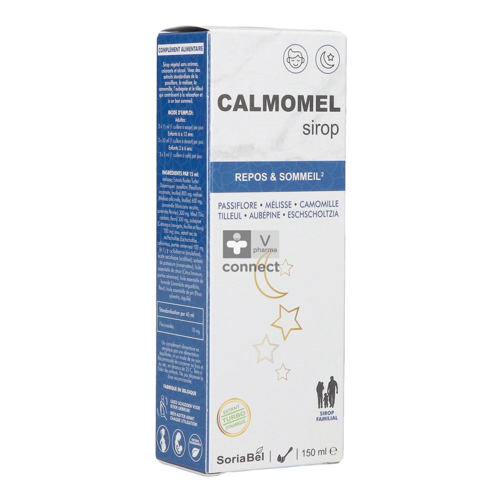 Soria Calmomel Siroop Fl 150ml