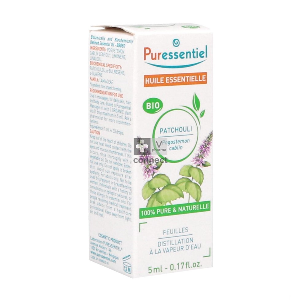 Puressentiel Eo Patchoeli Bio 5ml
