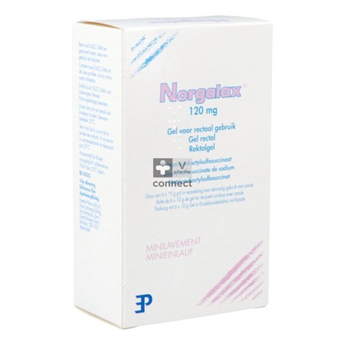 Norgalax Minilavements Tubes 6 X 10 gr