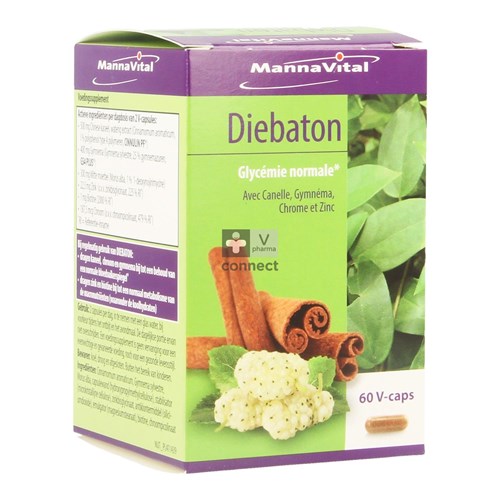 Mannavital Diebaton 60 Capsules