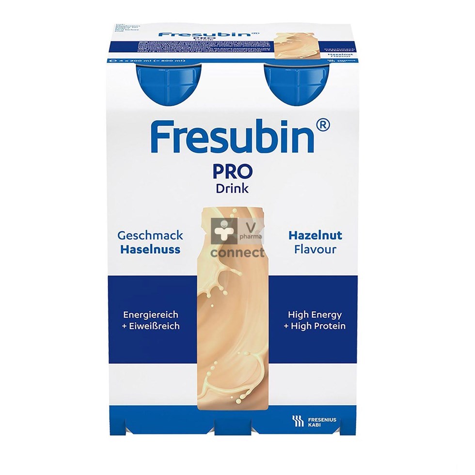 Fresubin Pro Drink Noisettes 4 X 200 ml