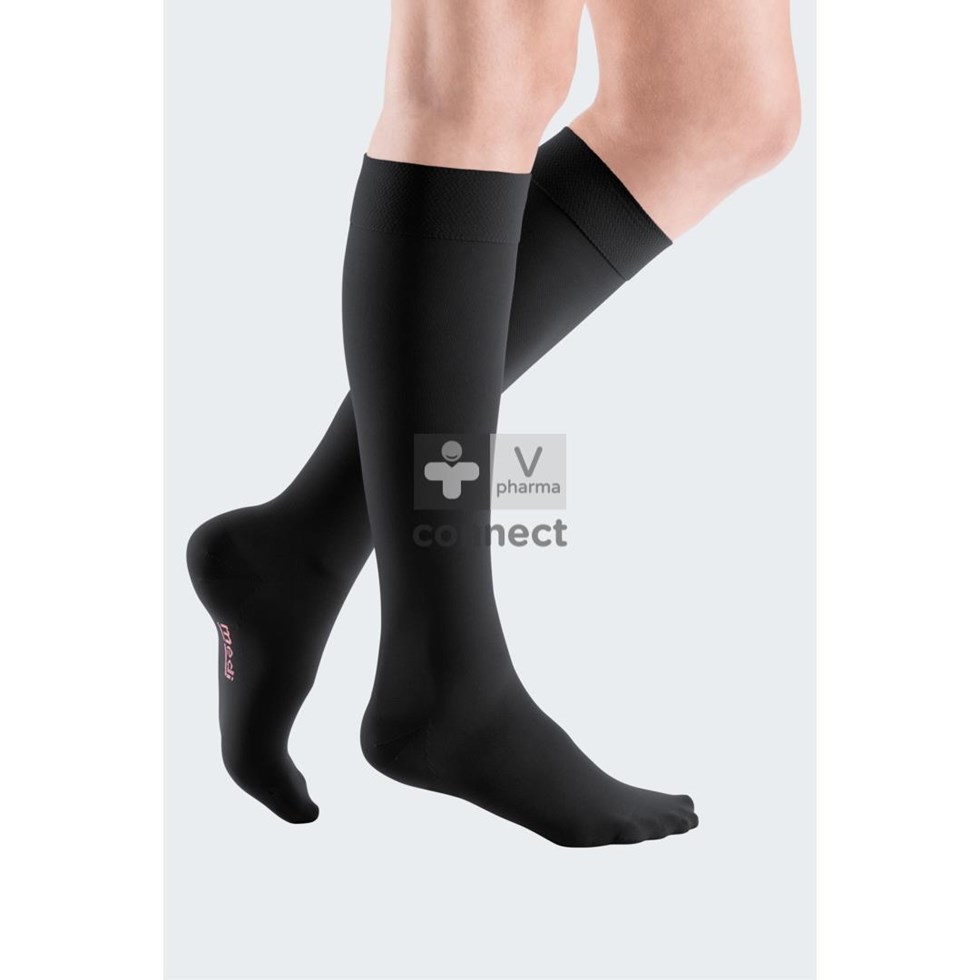 Mediven Elegance Ccl2 Ad Court Noir Pf T6