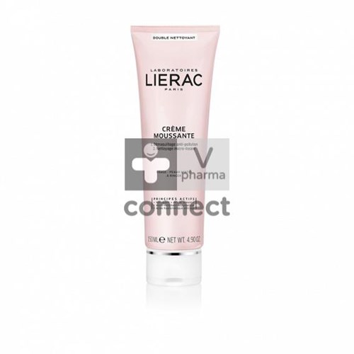 Lierac Démaquillant Crème Moussante Double Nettoyant 150 ml