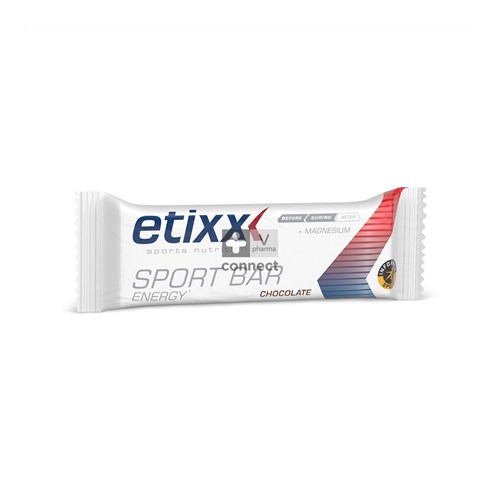 Etixx Energy Sport Bar Chocolate 1x40g