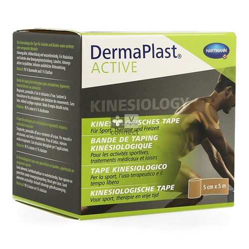 Dermaplast Active Kinesio Tape Beige 5 cm x 5 m